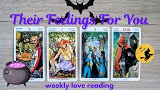 ALL SIGNS - THEIR FEELINGS FOR YOU! October 8 - October 14 2025 🎃 Tarot Love Reading