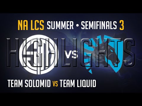 TSM vs Team Liquid Game 3 HIGHLIGHTS | PLAYOFFS SEMI FINAL NA LCS Summer S5 2015 | TSM vs TL G3