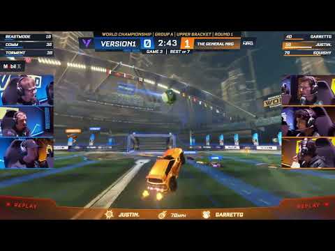 Justin Scores Insane Wall Redirect Against V1😨