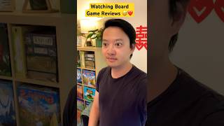Watching Board Game Reviews 😅❤️ #boardgames #tabletopgames #games