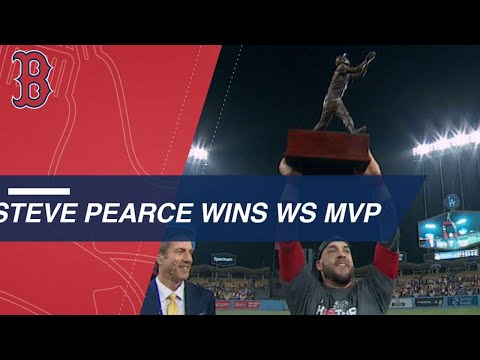 Steve Pearce wins 2018 World Series MVP