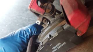 How to replace the rear brake pads on a 2006 Acura RSX (read description)