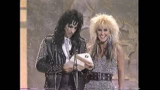 2-22-89 Jethro Tull wins Best Hard Rock/Metal award over Metallica
