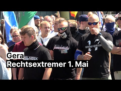 Rechtsextremer 1. Mai in Gera