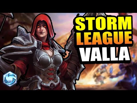 Valla - caltrops...!?!?!?!? // Storm League - Master