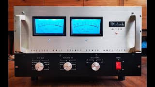Video thumbnail for McIntosh MC2300 Solid State Stereo Power Amplifier (1971-80) by YesterYearAudio