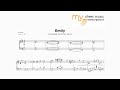 Oliver Jones - Emily (Jazz Transcription)