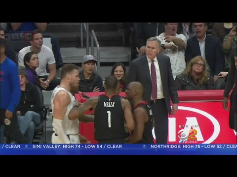 Rockets Reportedly Go To Clippers Locker Room, Looking For A Fight