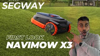Segway Navimow X3 Robotic Lawn mower - First Look