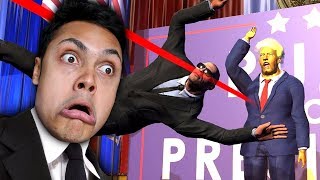 SAVING THE PRESIDENT DONALD TRUMP FROM ASSASSINATION (Mr President Game)