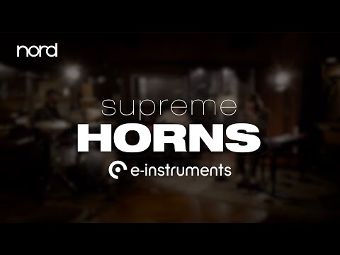 Nord Sample Library: Wir stellen Supreme Horns vor