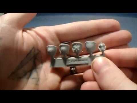 CHIMERA MINIATURES: HORUS HERESY IMPERIAL FIST Alexis Polux and Command squad UNBOXING VIDEO