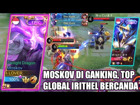 RAJA MOSKOV GOLDLANE 1 VS 2 TETAP MENANG - MOBILE LEGENDS