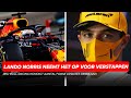 Lando Norris neemt het op voor Max Verstappen: 'Hij haalde Hamilton niet buiten de baan in'