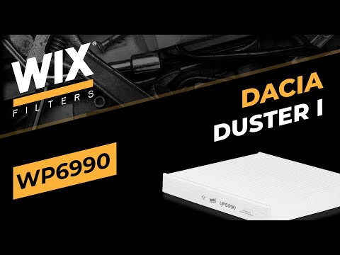 How to change a cabin filter? - Dacia Duster I