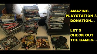 Huge Playstation 3 donation 2022