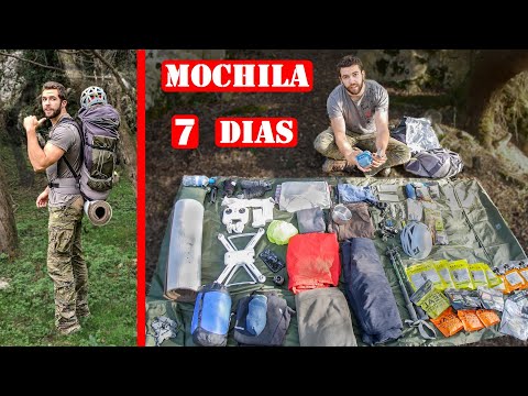 7-Day Self-Sufficiency Mountain Backpack - Backcountry Gear