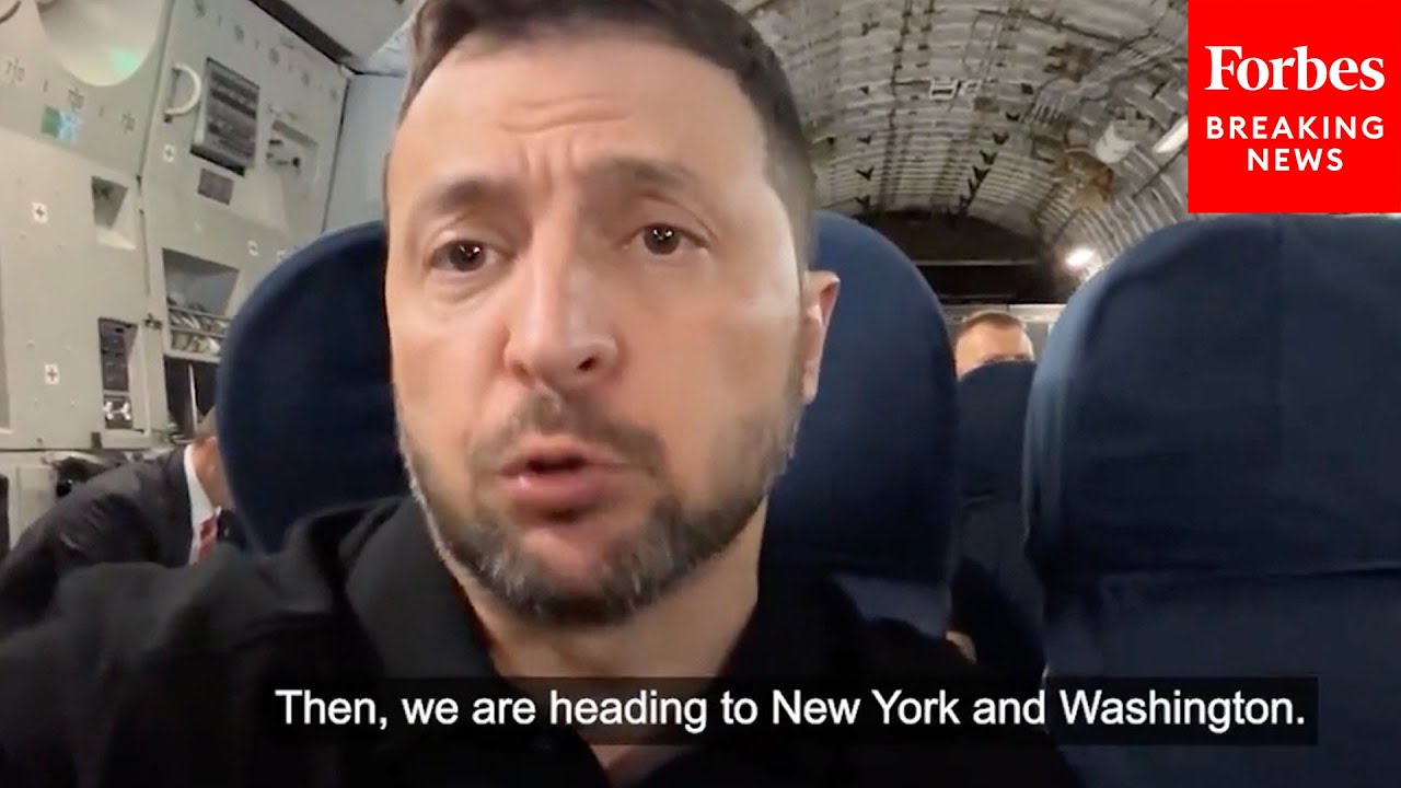 BREAKING: Ukrainian's Zelensky Announces He's Headed To US To Present ‘Plan For Victory’ To Biden