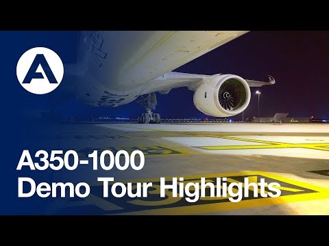 Highlights: A350-1000 demo tour