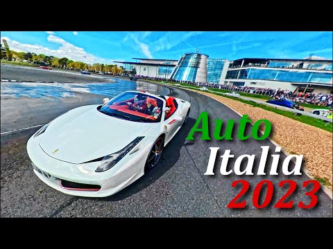 Auto Italia Supercar Day Brooklands 2023 Mercedes-Benz World On Track