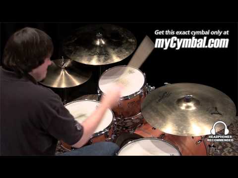 Used Zildjian 22" A Custom Medium Ride Cymbal (UA20523-1112712U)