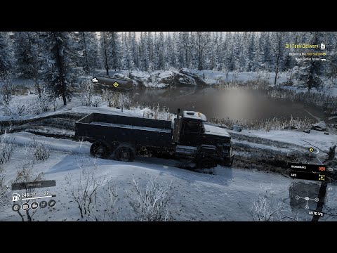 SnowRunner Walkthrough Part 40 - Oil Tank Delivery