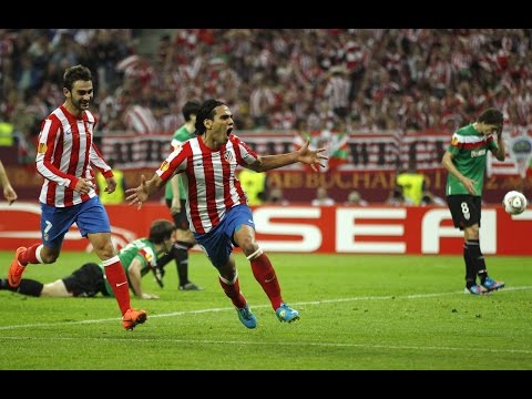 Atletico Madrid 3 - Athletic Club 0 |Europa League Final 2011/12| All Goals & Highlights