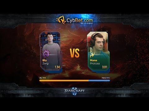 StarCraft 2 LotV Cybbet Race Wars 2016 Ro8 Match 4: Bly vs MaNa