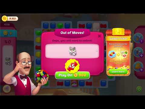 Homescapes Stuck Level 4116