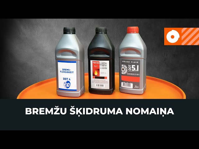 Noskatieties video ceļvedi par to, kā nomainīt Bremžu šķidrums uz MITSUBISHI PAJERO PININ