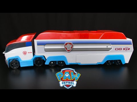 Spin Master PAW PATROL TRANSFORMUOJAMAS VILKIKAS LAUNCH AND HAULE video