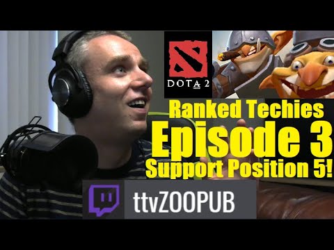 Episode 3: Level 25 Ranked Techies! Map Control Support Style! Over 1000 Wins with Techies!