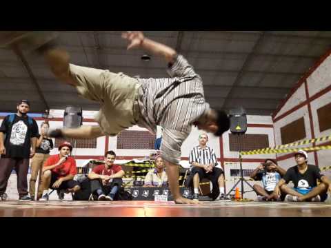 Chock (We Love to Rock) vs Berna  (Locotest Crew) Semi final// The King Flava Battle//Paraguay 2017