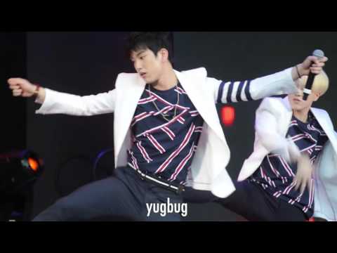 150502 GOT7 at KMF in LA – 하지하지마 (Stop Stop It).