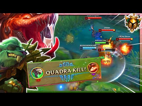 QUADRAKILL AL MINUTO 1?! FT. SPAWN (Inoob) [GOLD 3]  - League of Legends ITA #3035