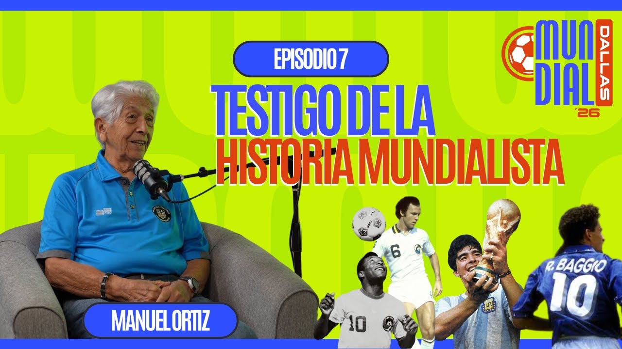 Manuel Ortiz: Testigo de la mano de Dios de Maradona, Brasil de Pelé 1970, Franz Beckenbauer Y MÁS!!