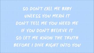 DIVE — ED SHEERAN LYRICS