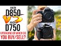 Nikon D850 VS Nikon D750 | Upgrading Or Which Do You BUY?