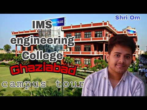 IMS engineering College Ghaziabad tour vlog ✌️🗺️📍 #vlog #imsec #tour #campus #btech