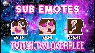 TWITCH EMOTES HYPE!!! // Speed Drawing Video!