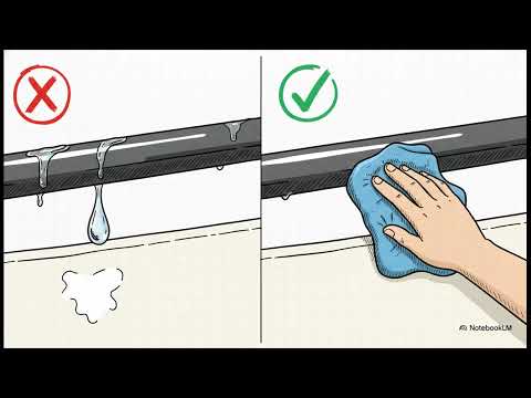 Comment éviter les traces blanches après nettoyage d’un store banne