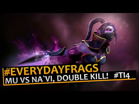 Mu (Templar Assassin) vs Na`Vi, DOUBLE KILL! #TI4