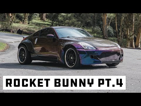 Rocket Bunny Install 350z Part 4