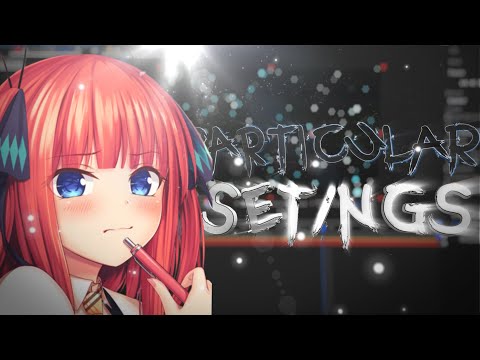 PARTICULAR SETTINGS TUTORIAL |AFTER EFFECT