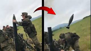 When Mortar firing goes wrong! The best mortar fails of all time