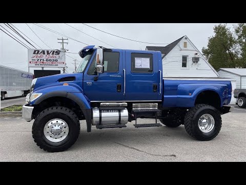 , title : 'Huge 2005 International CXT 7300 4X4 Monster Truck "WORLD'S BIGGEST LARGEST PRODUCTION PICK UP" WOW!'