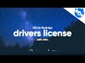 Olivia Rodrigo Drivers License Clean Lyrics