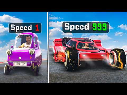 Upgrading SLOWEST to FASTEST CARS in GTA 5!