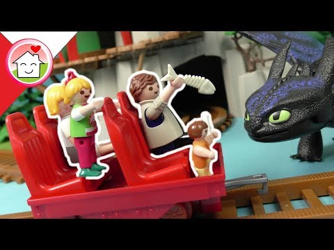 Playmobil po polsku Rodzina Hauser w Parku Smoków - Rodzina Hauserow