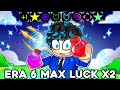 USING 2X MAX LUCK POTIONS IN ERA 6 OF ROBLOX SOL'S RNG | Noob To Pro - Episode 9